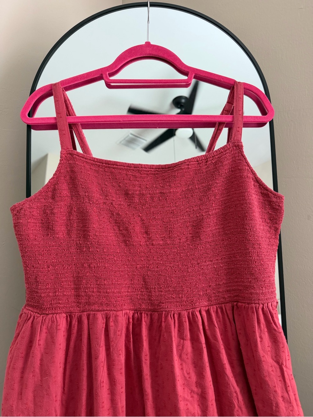 Old Navy Ribbed Dress in Raspberry - Picture 2 of 7